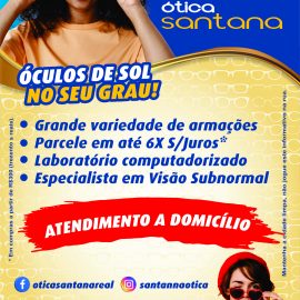 Folder Ótica Santana